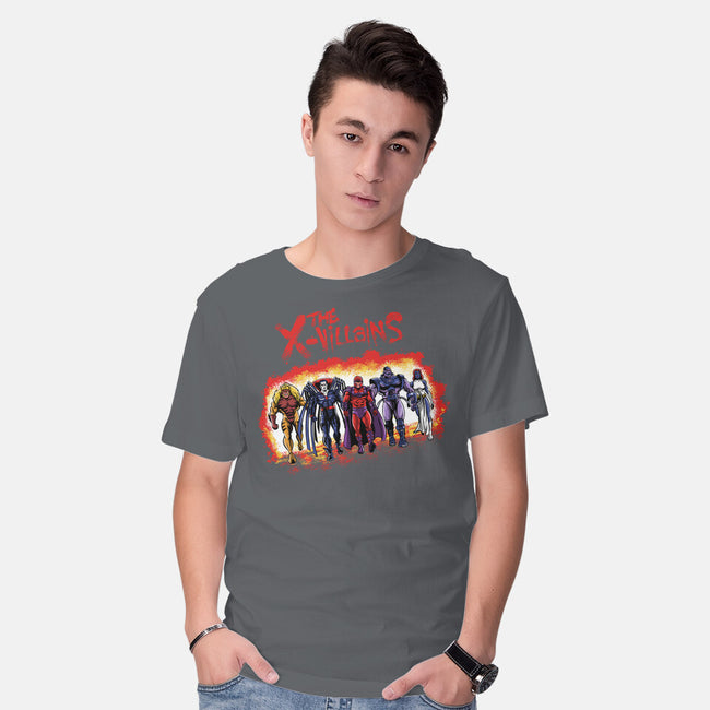 The X-Villains-mens basic tee-zascanauta