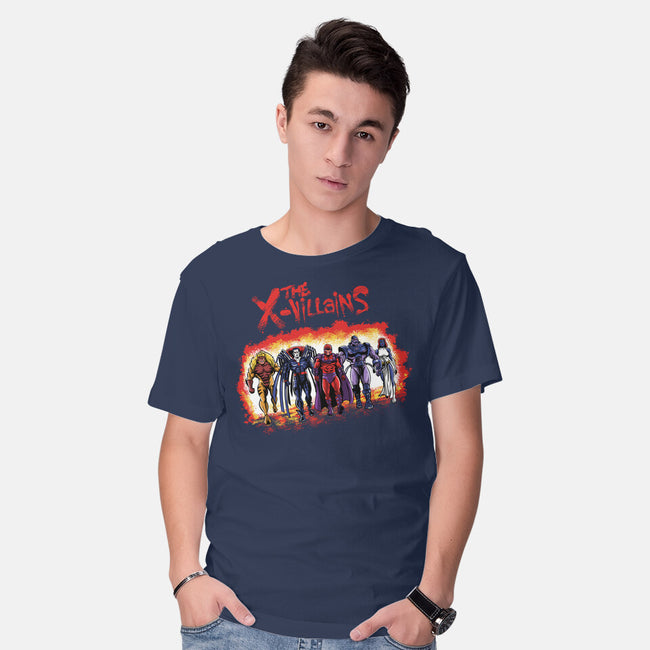 The X-Villains-mens basic tee-zascanauta
