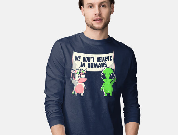 We Don't Believe In Humans