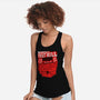 Running Up That Hill-womens racerback tank-rocketman_art