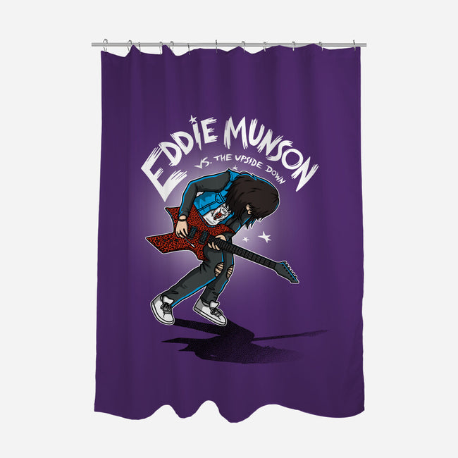 Eddie Vs The World-none polyester shower curtain-paulagarcia