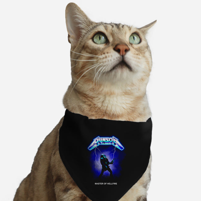 Master Of Hellfire-cat adjustable pet collar-retrodivision