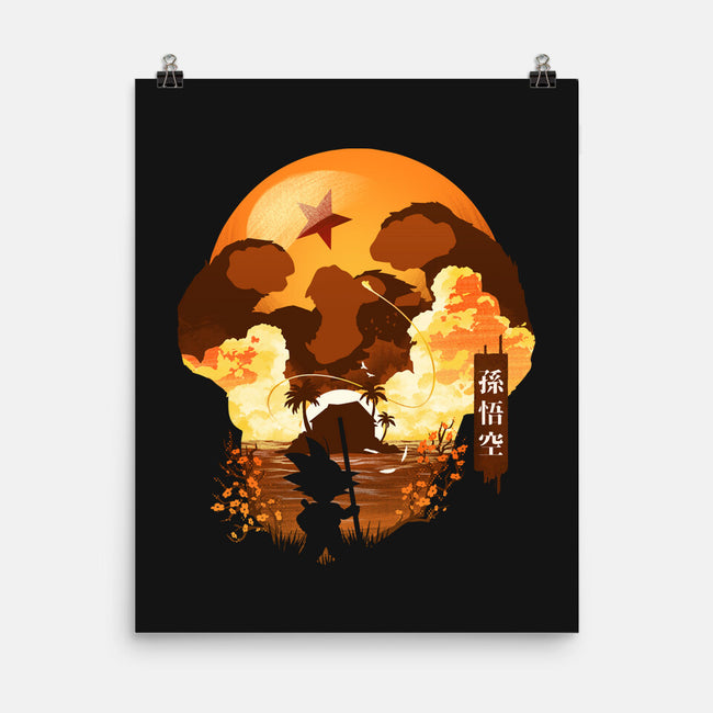 Monke Mode-none matte poster-toyfu