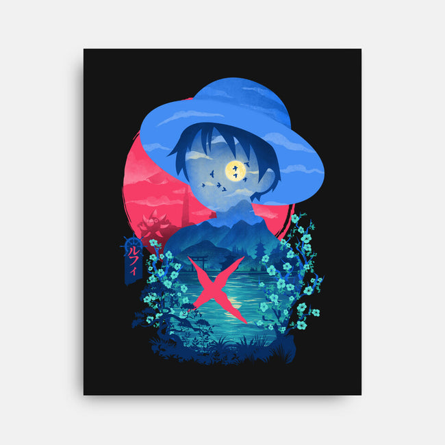 X Marks The Spot-none stretched canvas-toyfu