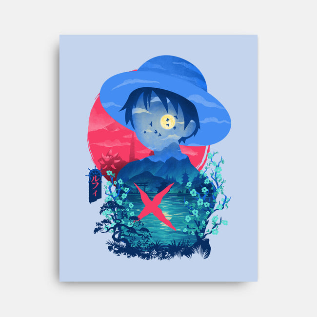 X Marks The Spot-none stretched canvas-toyfu