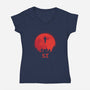 Vecna's Curse-womens v-neck tee-dalethesk8er