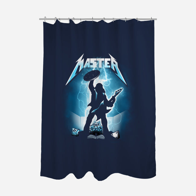 Eddie Metal-none polyester shower curtain-Vallina84