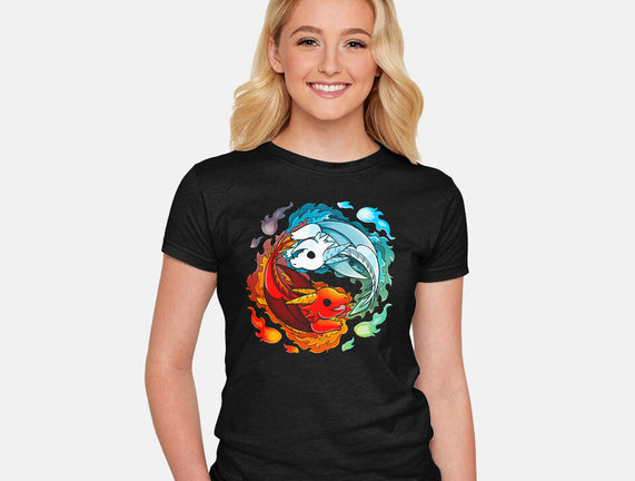 Yin Yang Fire Water Dragons