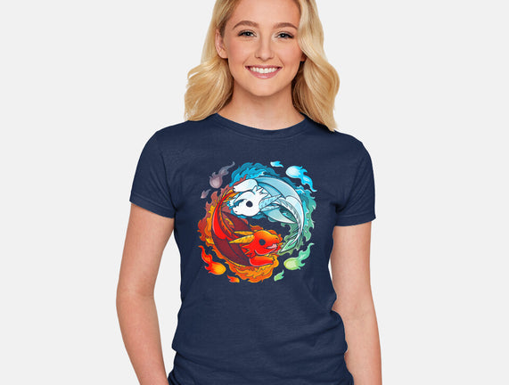 Yin Yang Fire Water Dragons