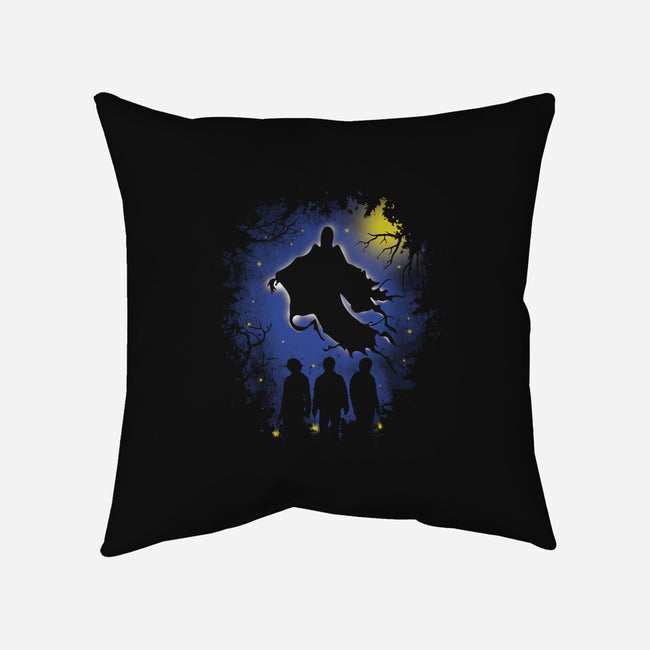 The Dementor-none removable cover throw pillow-turborat14