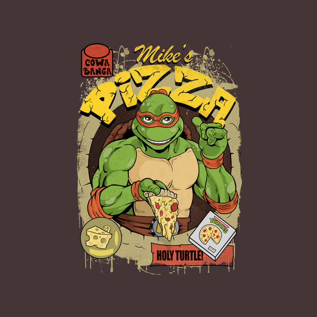 Mike's Pizza-unisex kitchen apron-Nihon Bunka