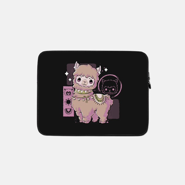 Cute Alpaca-none zippered laptop sleeve-xMorfina