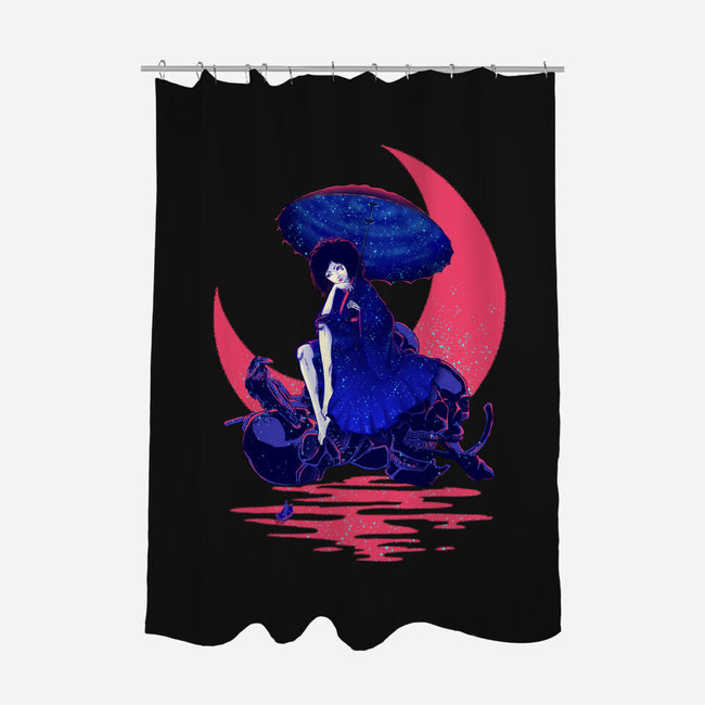 May Death Be With You-none polyester shower curtain-Ionfox