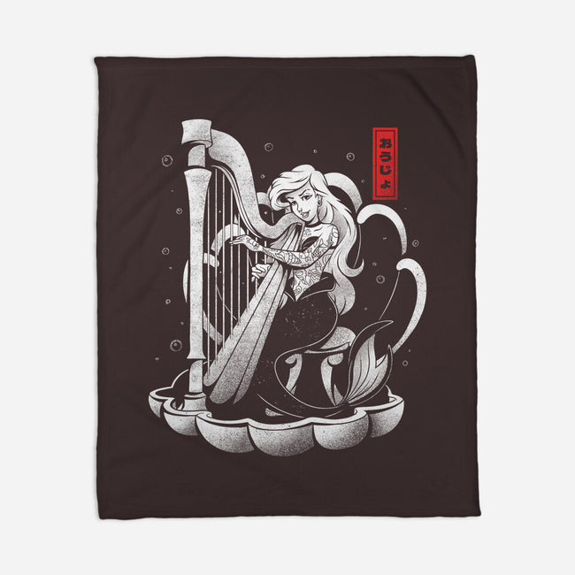 Sound Of The Sea-none fleece blanket-eduely