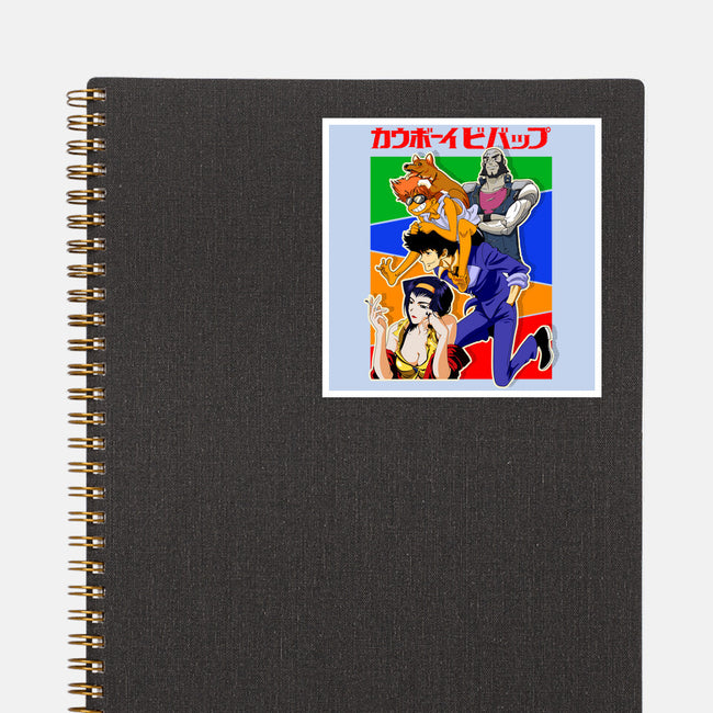 The Cowboy Team-none glossy sticker-bellahoang