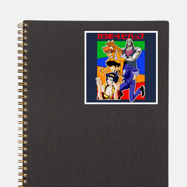 The Cowboy Team-none glossy sticker-bellahoang