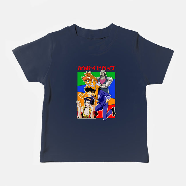 The Cowboy Team-baby basic tee-bellahoang