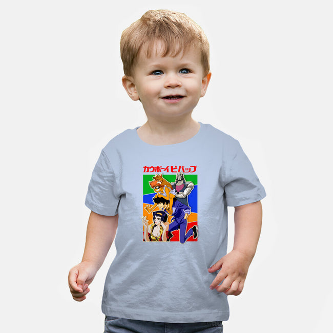 The Cowboy Team-baby basic tee-bellahoang