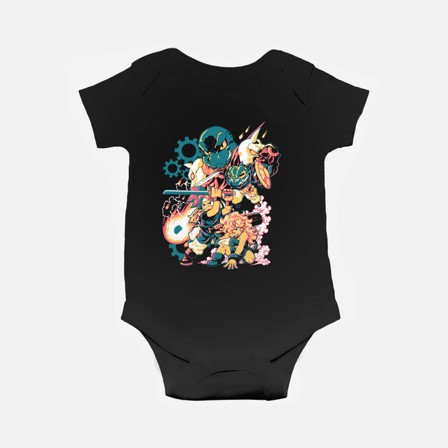 The Beginning Of The End-baby basic onesie-1Wing