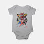 Rangers Sumi-E-baby basic onesie-DrMonekers