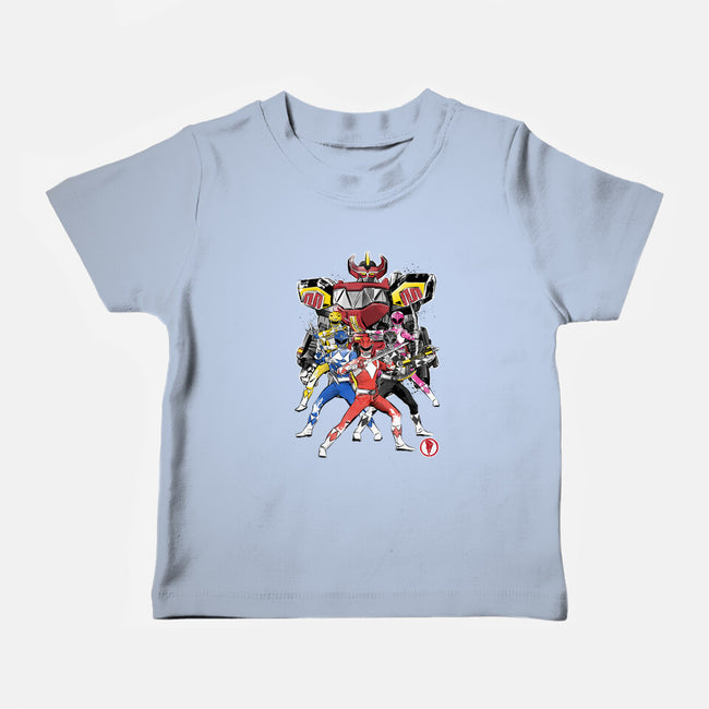 Rangers Sumi-E-baby basic tee-DrMonekers