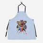 Rangers Sumi-E-unisex kitchen apron-DrMonekers