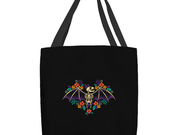 Flowered Bat Skeleton