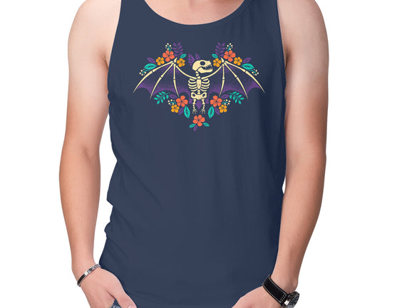 Flowered Bat Skeleton