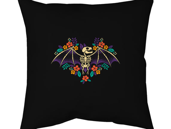 Flowered Bat Skeleton