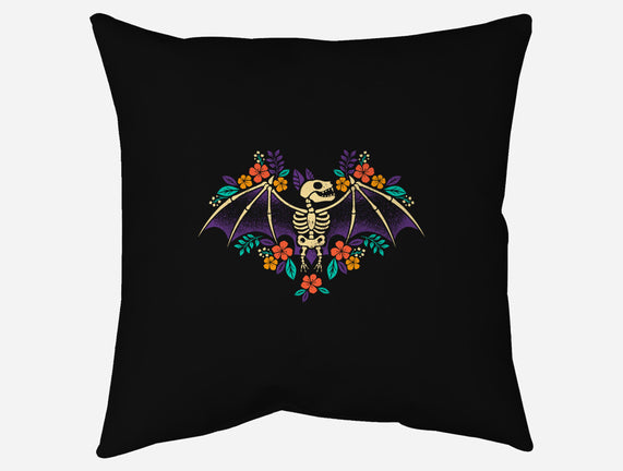 Flowered Bat Skeleton