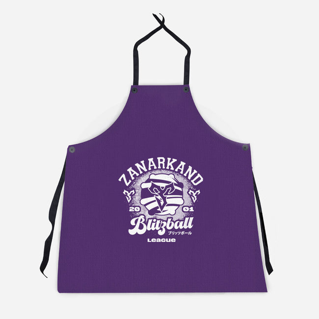 Zanarkand Blitzball League-unisex kitchen apron-Logozaste