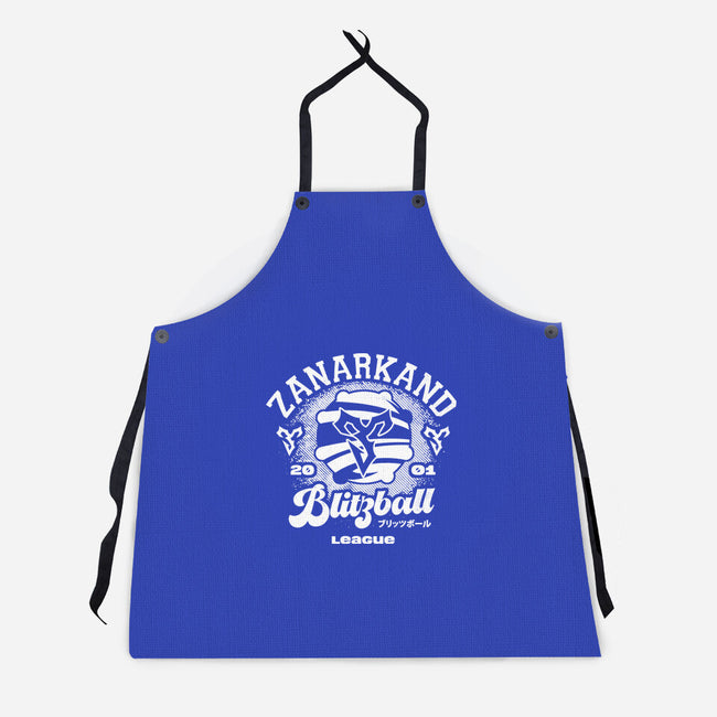 Zanarkand Blitzball League-unisex kitchen apron-Logozaste