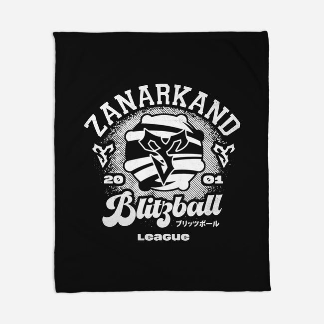 Zanarkand Blitzball League-none fleece blanket-Logozaste
