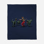 Jurassic Detective-none fleece blanket-zascanauta