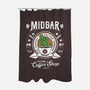Cactuar Coffee Shop-none polyester shower curtain-Logozaste