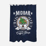 Cactuar Coffee Shop-none polyester shower curtain-Logozaste
