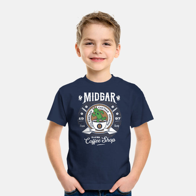 Cactuar Coffee Shop-youth basic tee-Logozaste
