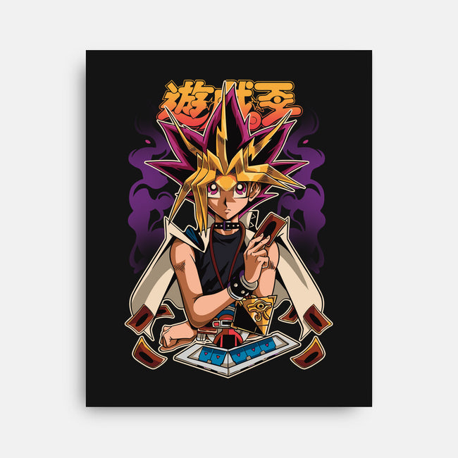 Pharaoh Atem-none stretched canvas-Bellades