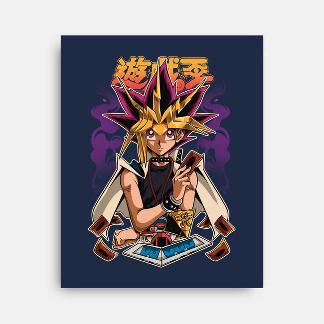 Pharaoh Atem-none stretched canvas-Bellades