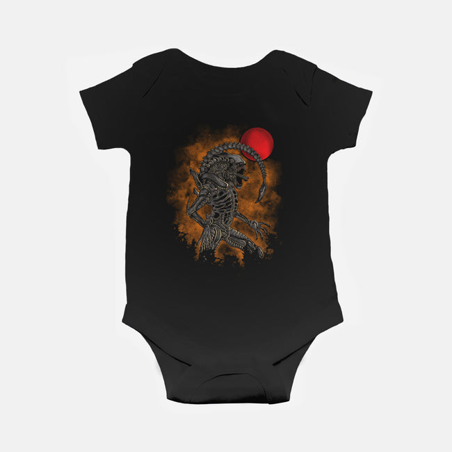 The Alien-baby basic onesie-turborat14
