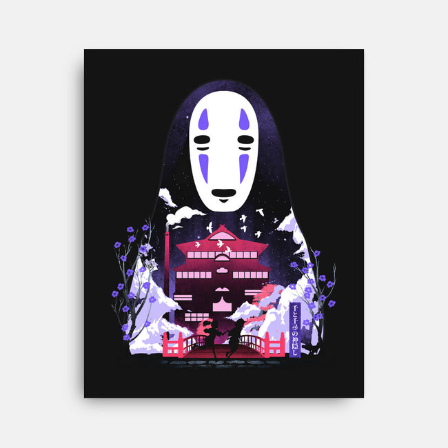 Story Of The Bath House-none stretched canvas-toyfu