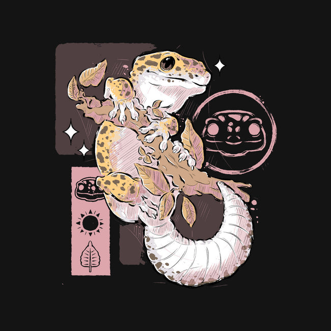 Leopard Gecko-none basic tote bag-xMorfina