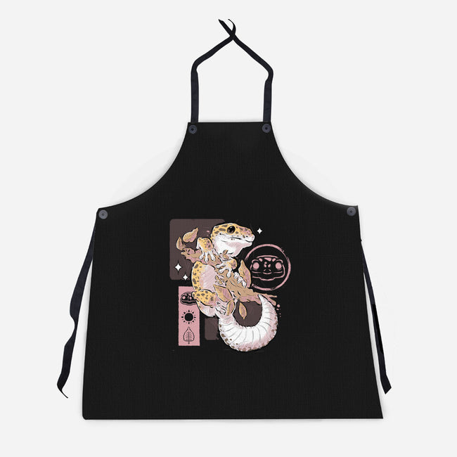 Leopard Gecko-unisex kitchen apron-xMorfina
