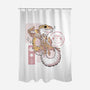 Leopard Gecko-none polyester shower curtain-xMorfina