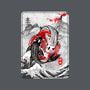 The Koi Fish Yin Yang-none fleece blanket-RonStudio