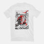 The Koi Fish Yin Yang-youth basic tee-RonStudio