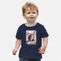 The Koi Fish Yin Yang-baby basic tee-RonStudio