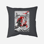 The Koi Fish Yin Yang-none removable cover w insert throw pillow-RonStudio