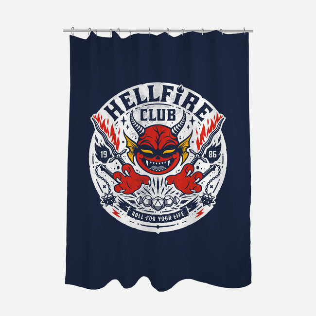 Roll For Your Life-none polyester shower curtain-StudioM6