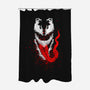 Vicious Alien-none polyester shower curtain-Damyanoman